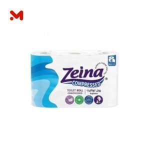 زينه مناديل تواليت تريو مضغوط 6بكر