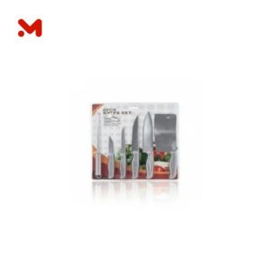 طقم سكاكين + مقشره علي كارت 06-323